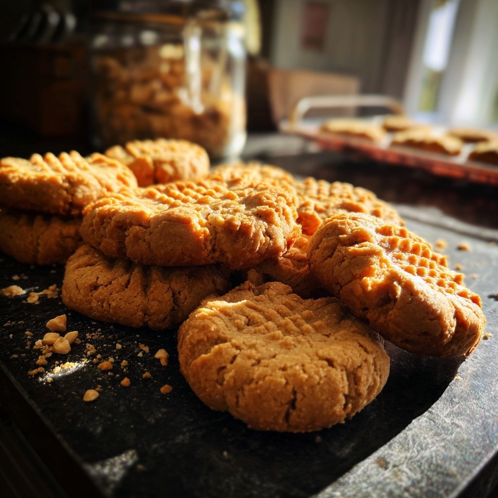 Easy Peanut Butter Cookies