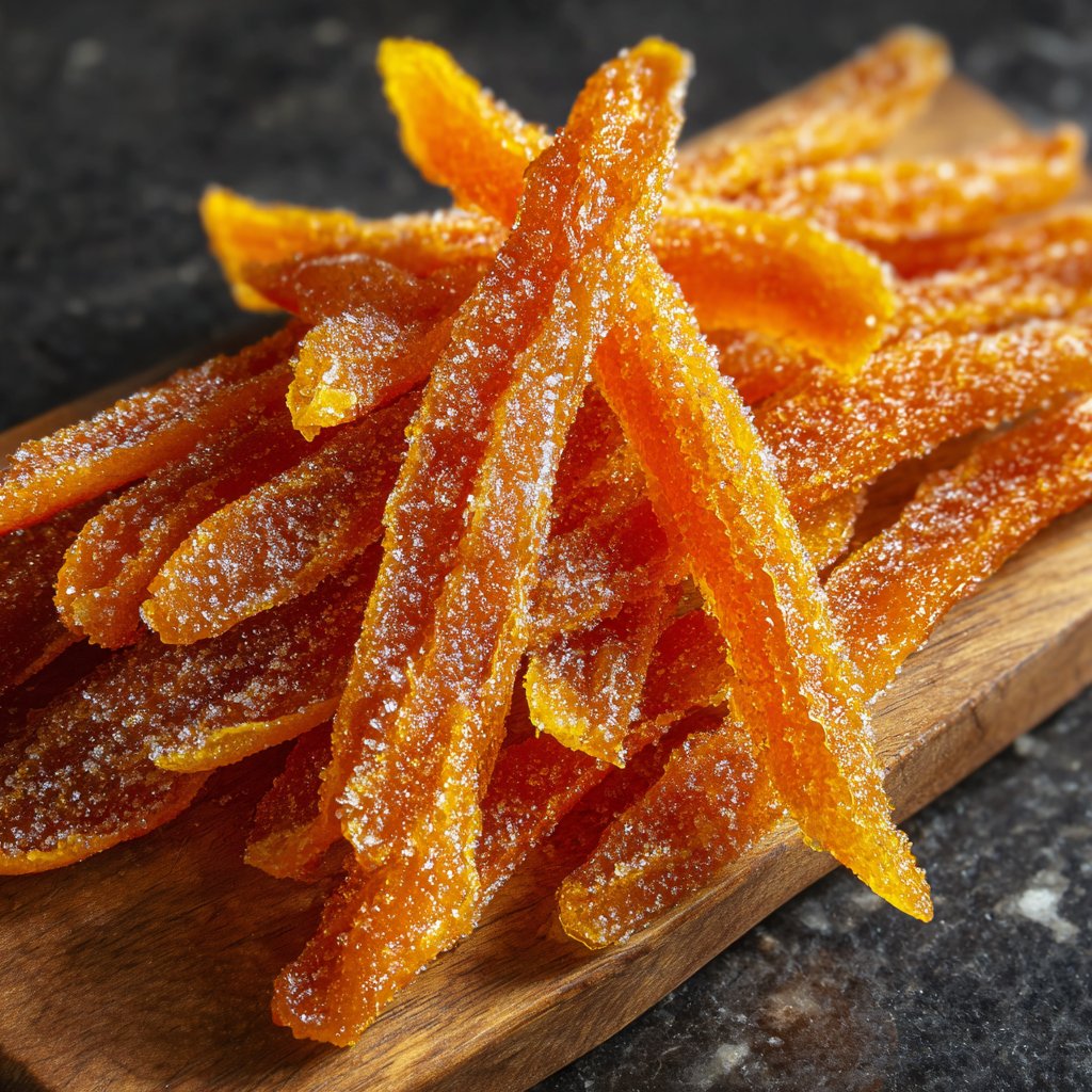 Candied Orange Peel Confection