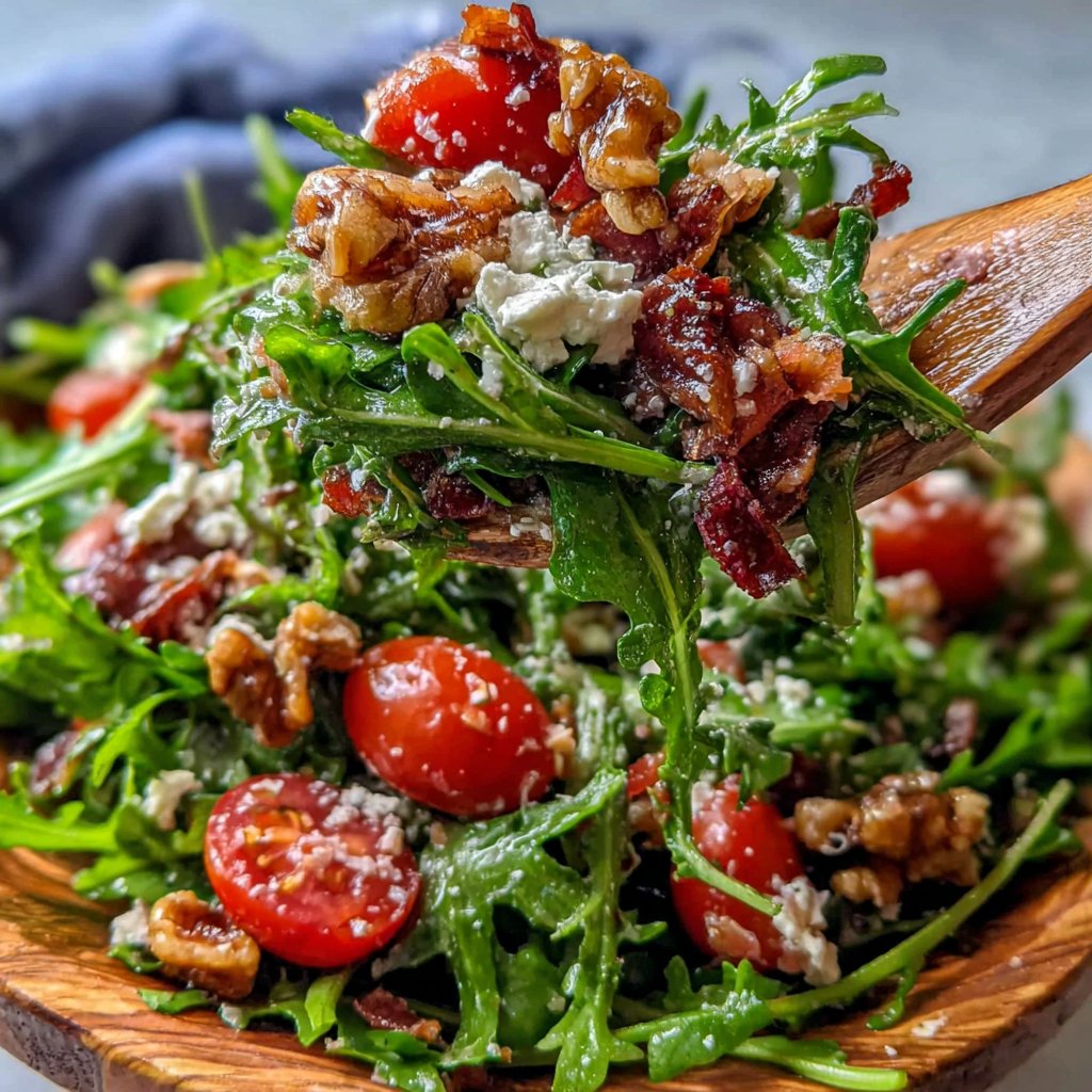 Dandelion Greens and Walnut Salad