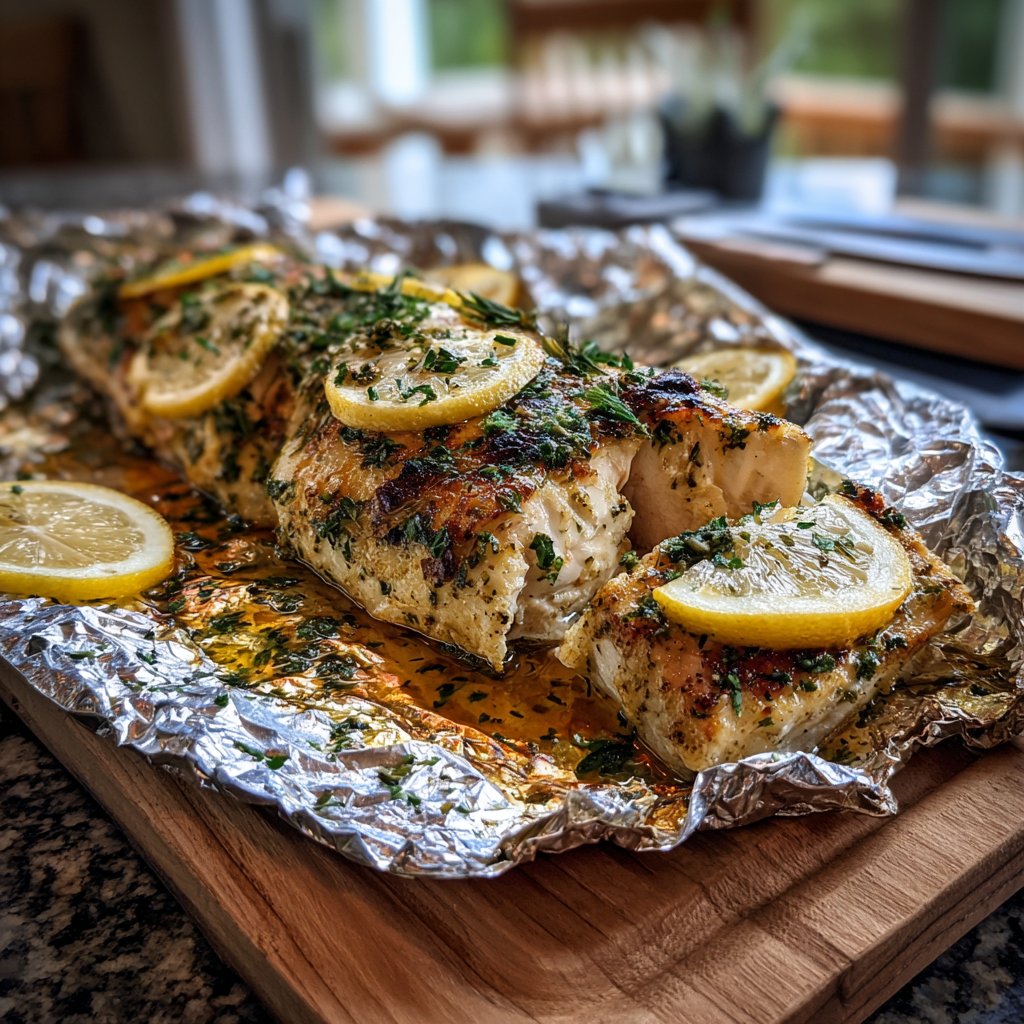 Flavorful Foil-Wrapped Fish Dinner