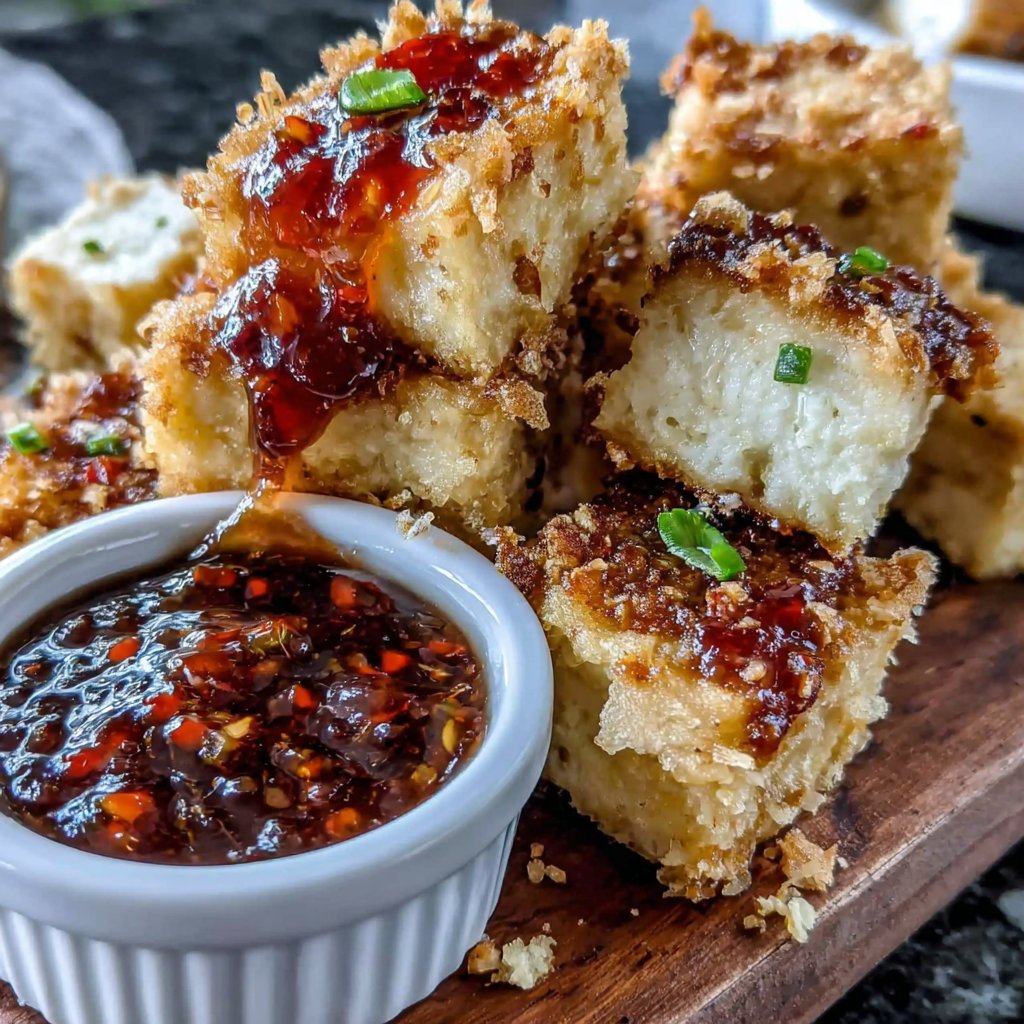 Crispy Tofu with Sweet Chili Sauce
