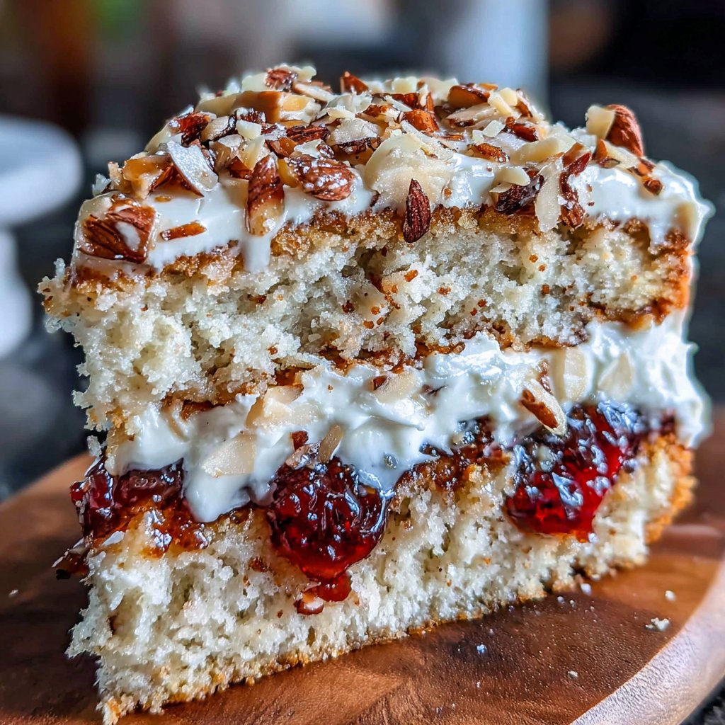 Cherry Almond Spring Cake