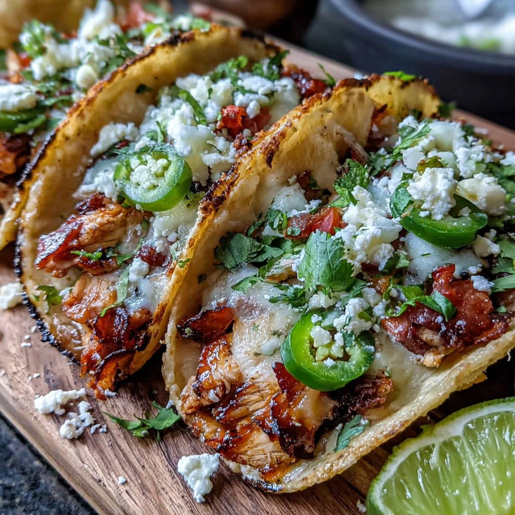 Spicy Chicken Lunch Tacos