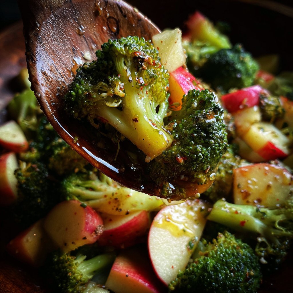 Sweet Broccoli Apple Medley